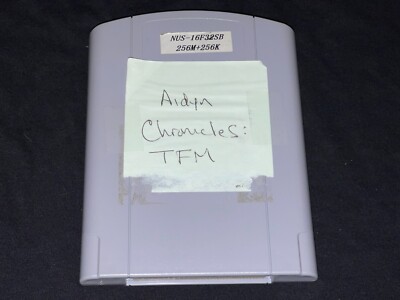 Aidyn Chronicles: The First Mage (Nintendo 64, 2001) Development Prototype N64