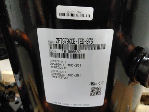 とっくん Copeland ZPT970KCE-TED-976 Tandem Scroll Compressor | eBay