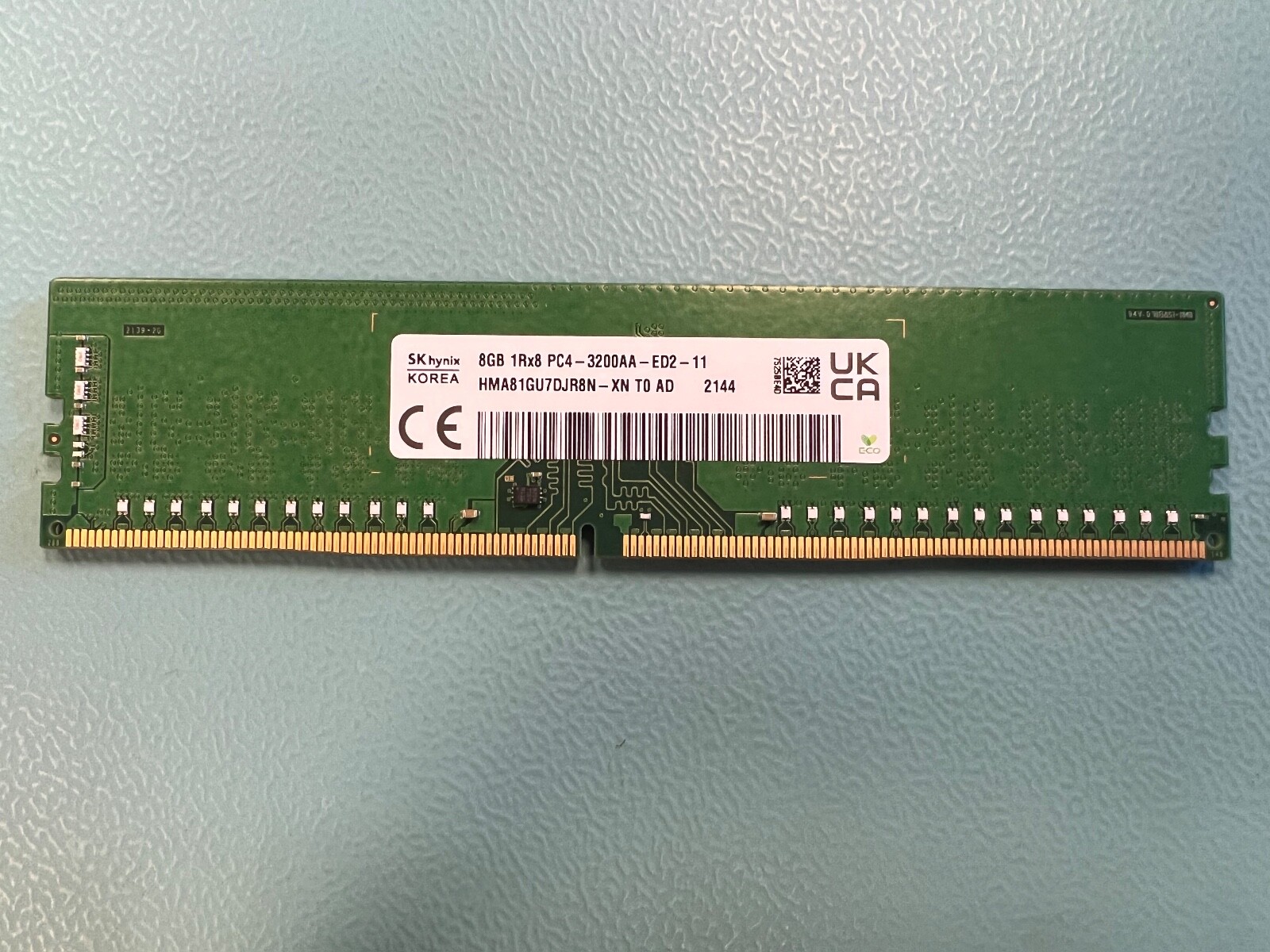 SK Hynix HMA81GU7DJR8N-XN 8GB 1Rx8 PC4-3200AA Server Memory SK Hynix HMA81GU7DJR8N-XN 8GB 1Rx8 PC4-3200AA Server Memory
