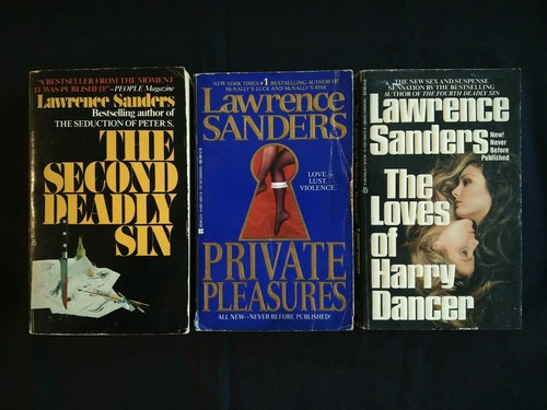 Lot Of 15 Lawrence Sanders Paperbacks