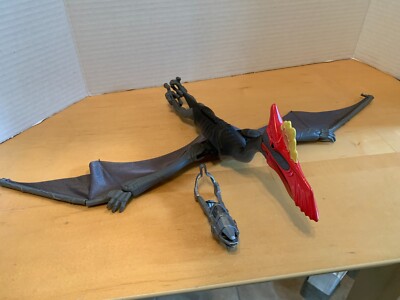Quetzalcoatlus JP18 Fire Beak Jurassic Park 1993 Kenner Figure w/broken wing