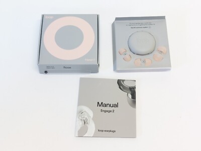 New, Open Box Loop Engage 2 Noise Sensitive Earplugs Rose