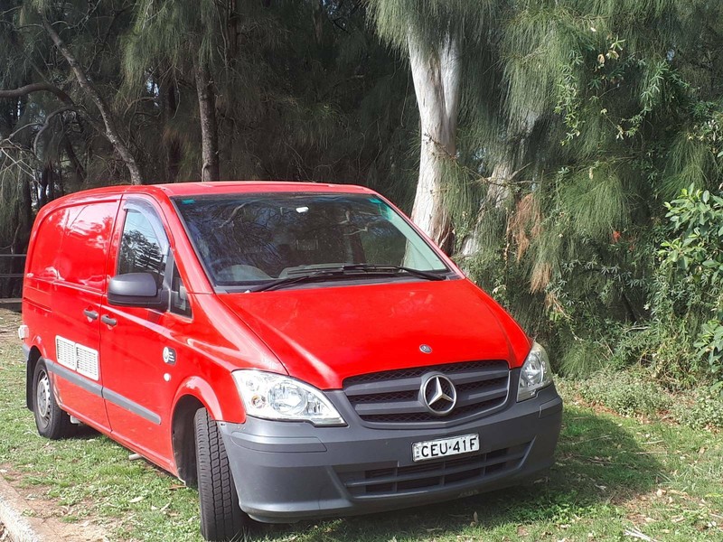mercedes vito coffee van for sale