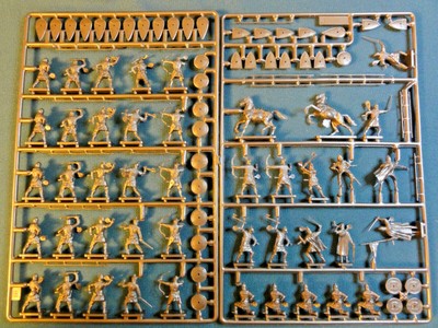 Zvezda Russian Medieval Knights MOS 1/72 plastic figures 8001