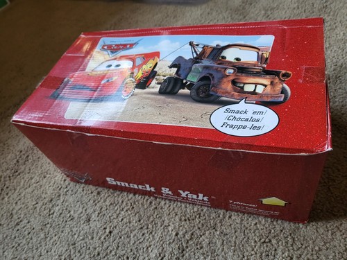 Lot Of 4 Mattel Disney Pixar Cars Smack & Yak Plush Stuffed