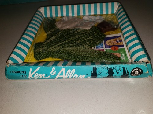 NRFB vintage 1965 MATTEL Barbie KEN fashion #1418 HIKING HOLIDAY