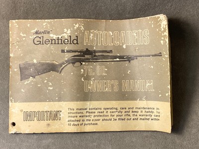 Marlin Model 780 Owners Manual