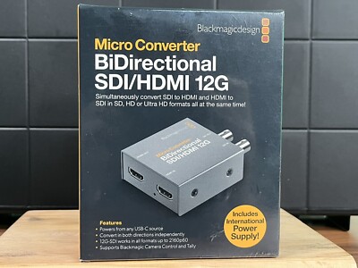 Blackmagic Design Micro Converter SDI to HDMI 12G