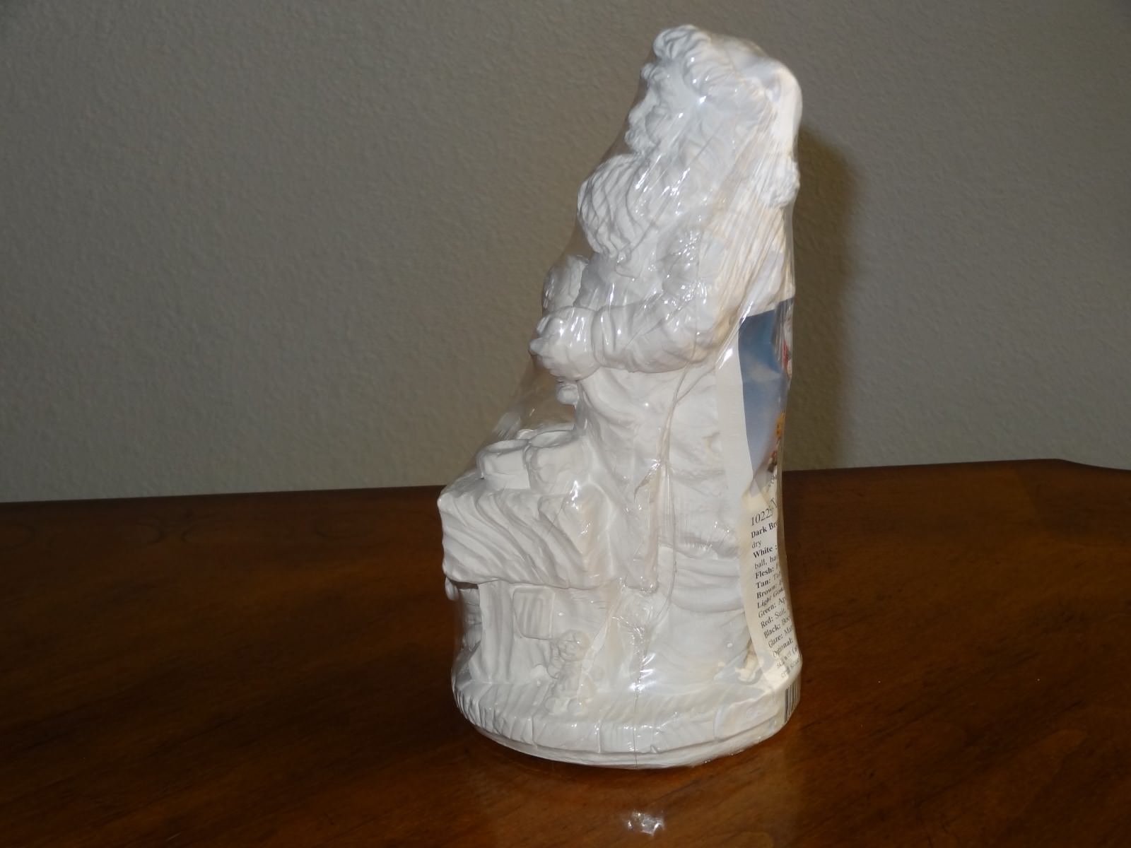 Creative Crafts Christmas Toy Maker Work Bench Horse Ready Fun to paint Plaster