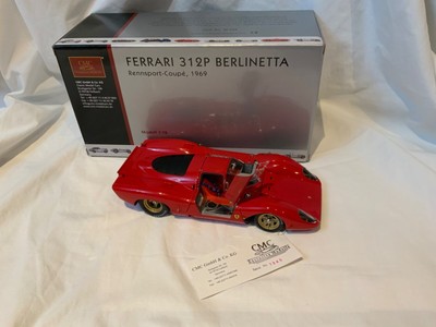 CMC M-096 FERRARI 312P rennsport-coupe 1969 1/18