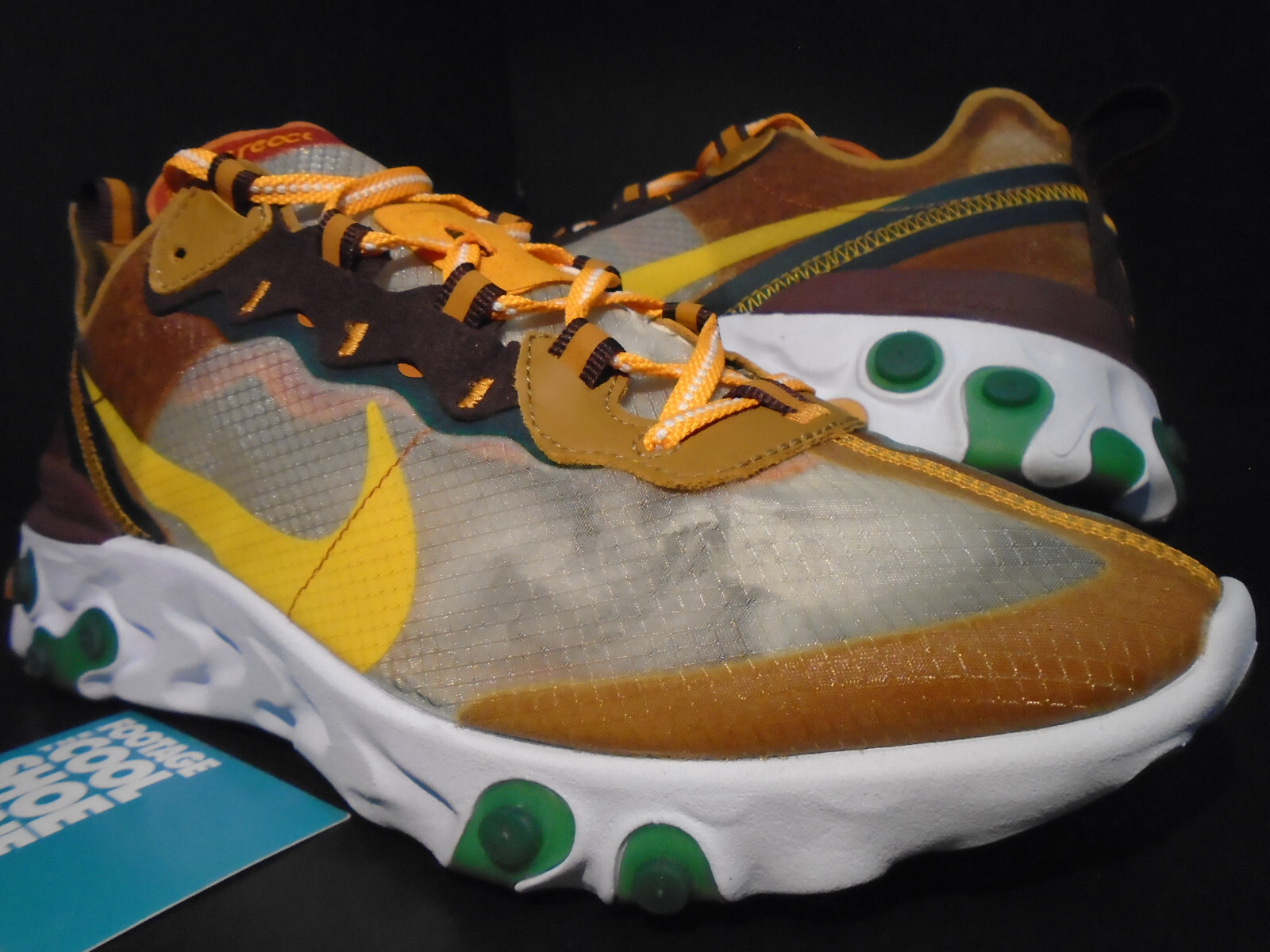 nike react 87 orange peel