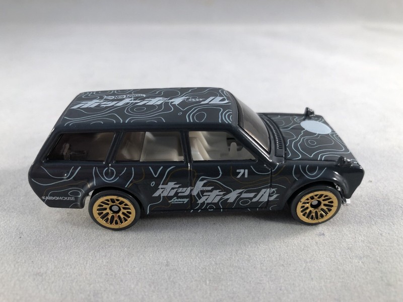 Hot Wheels 5-Pack Speed Blur Loose ’71 Datsun Bluebird 510 Wagon