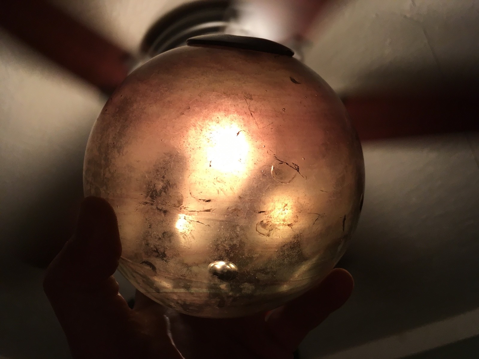 purple swirled float