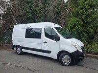 2019 VAUXHALL MOVANO 2.3 CDTI 3500 EURO 6 MWB HIGH ROOF CREW VAN WELFARE UNIT