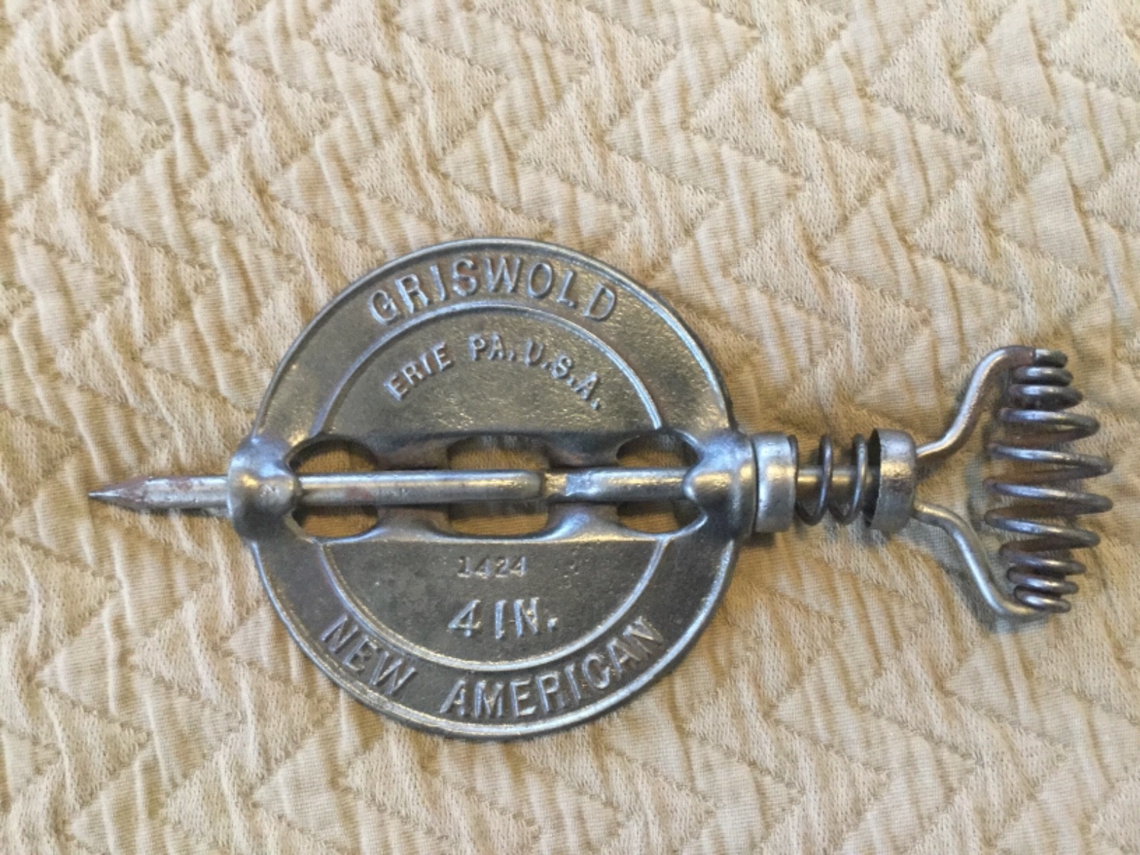 Griswold New American Cast Iron 4