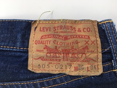 levis big e selvedge