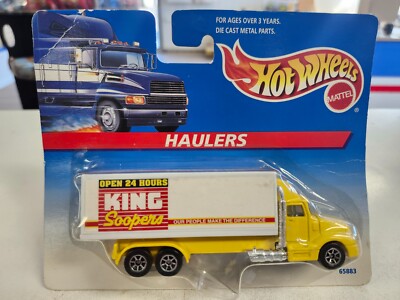1997 Hot Wheels Haulers King Soopers Box Truck Big Rig