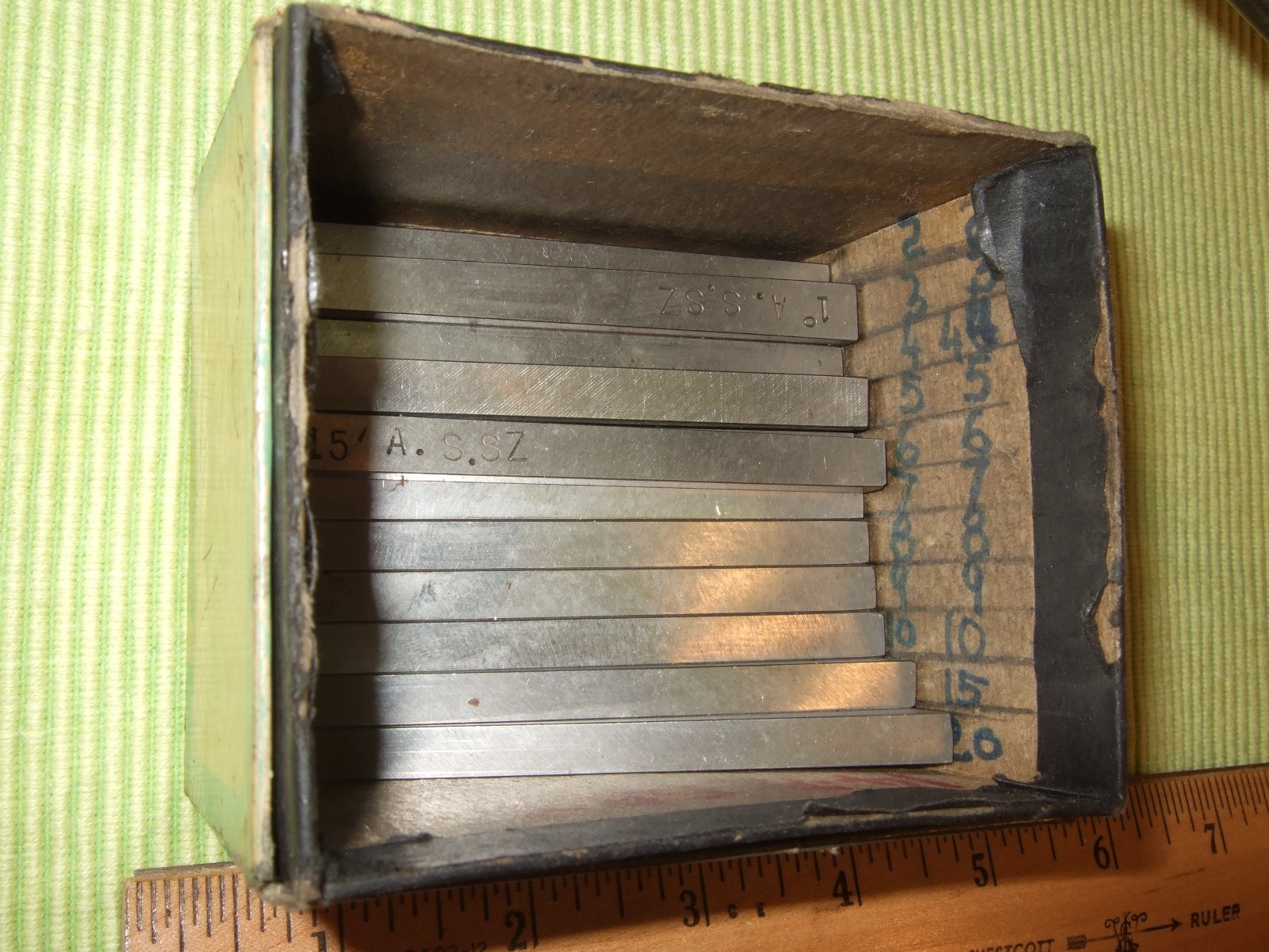 Metal Lathe Cutting Tools Guides Lot