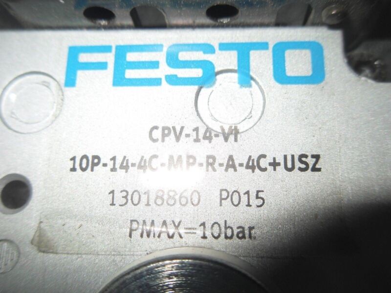 Festo 10p-14-4c-mp-r-a-4c+usz Manifold Valve