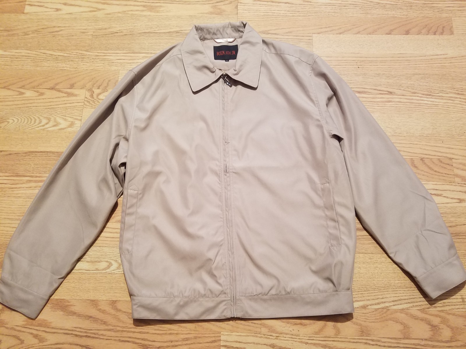 ジャケット・アウター made in Japan EVCON 3button box jacket Vintage Boxin.AOA.JW Men's Lightweight Beige Polyester