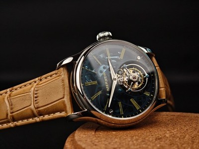 Merkur Tourbillon Watch Glass Transparency Dial, EU Warehouse, Express shipping