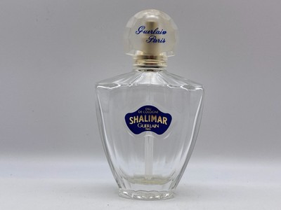 Vintage SHALIMAR by GUERLAIN Paris Perfume Bottle Empty