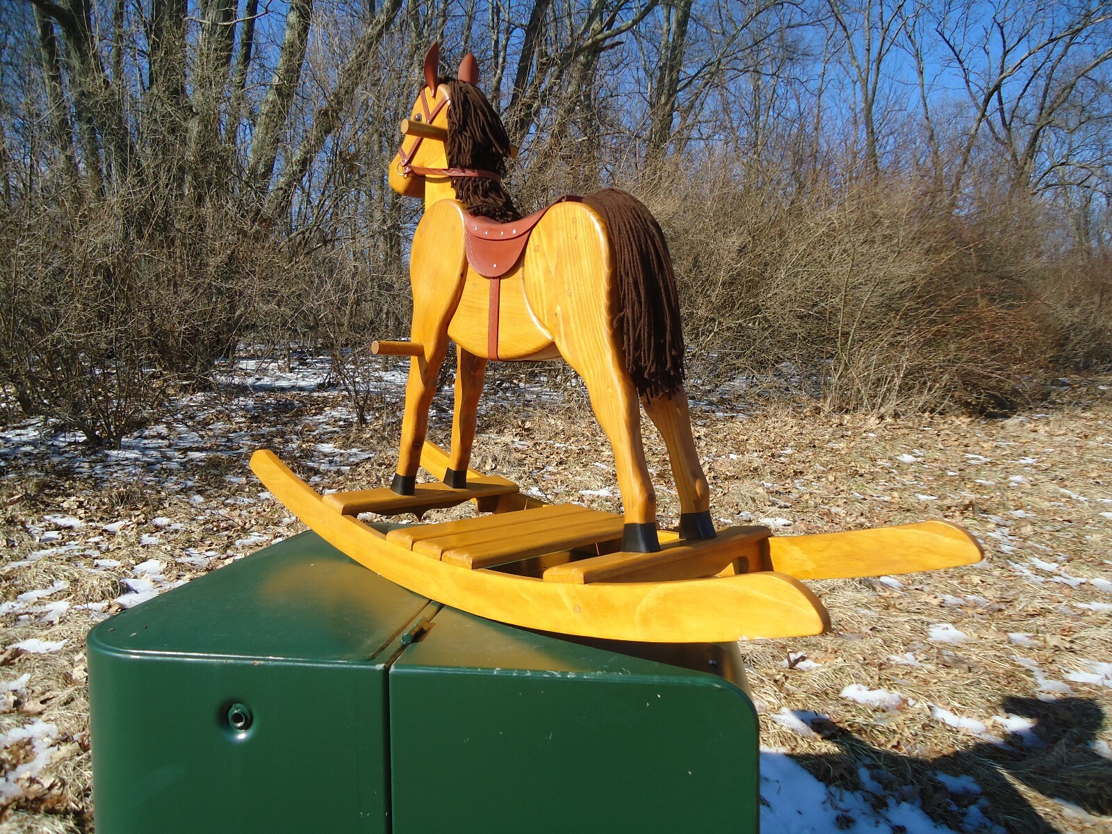 Antique Reproduction Bow Rocking Horse