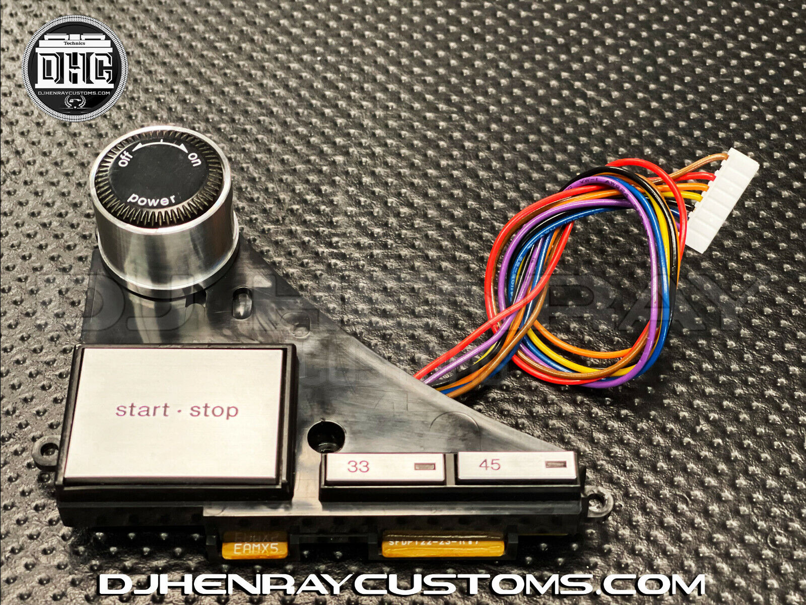 Technics OEM SL1200/1210 MK5 on/off start/stop assembly will Technics OEM SL1200/1210 MK5 on/off start/stop assembly will