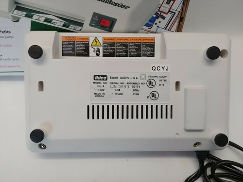 Ibico GL-4 Small Desktop Laminator Photo ID Business Card Laminator up to 4x6