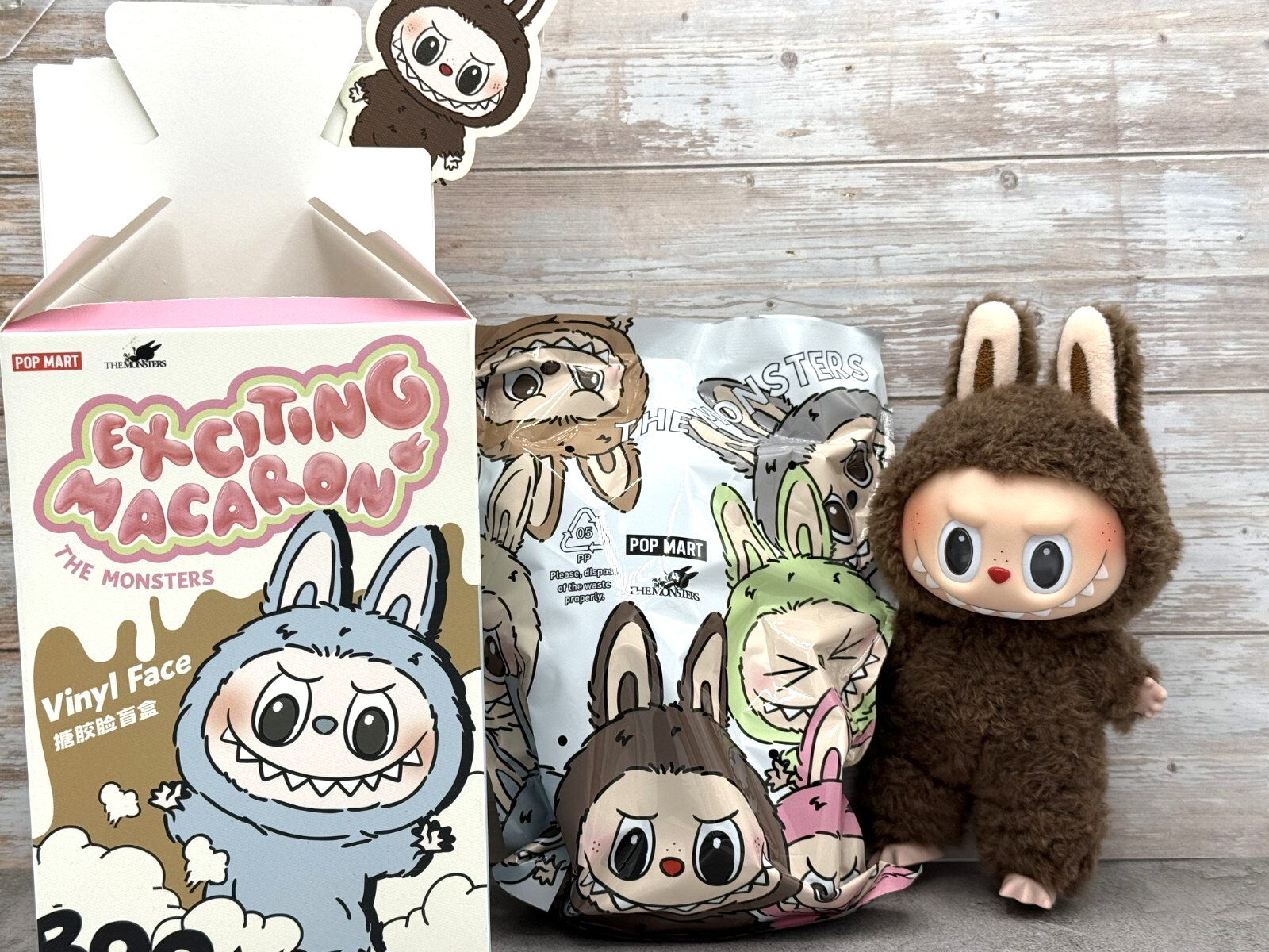 LABUBU THE MONSTER Chestnut Cocoa シークレット Authentic) LABUBU - THE MONSTERS - Exciting Macaron
