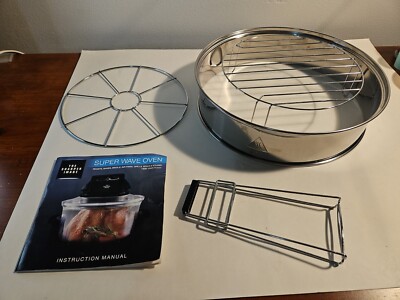 Sharper Image Super Wave Oven 1300W 8217 Replacement Parts Rack, Tong,Expan Ring