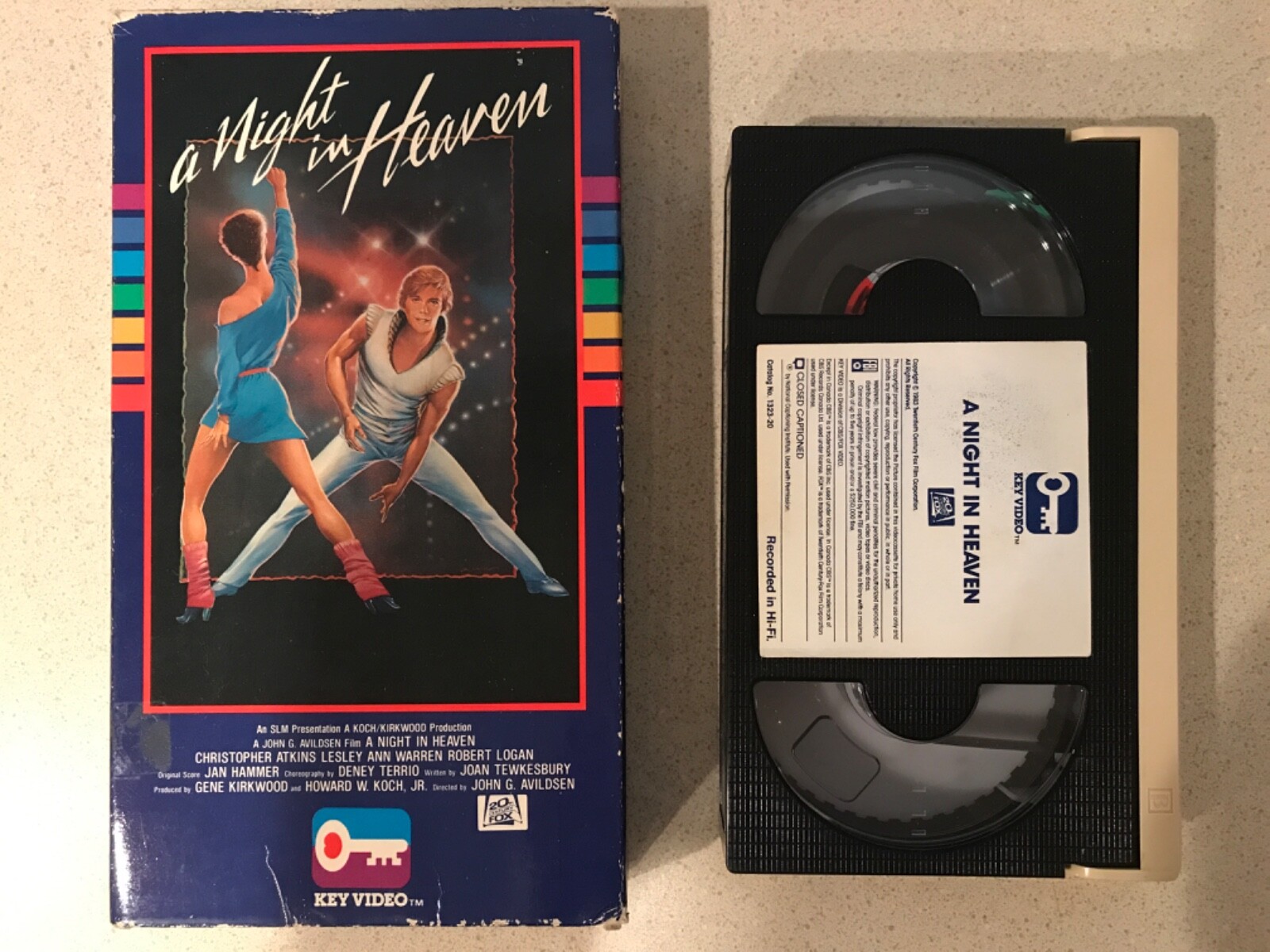 A Night in Heaven (BETA, 1984, Key Video) Christopher Atkins