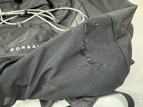 The North Face Borealis Black Hiking Travel Padded Laptop Backpack