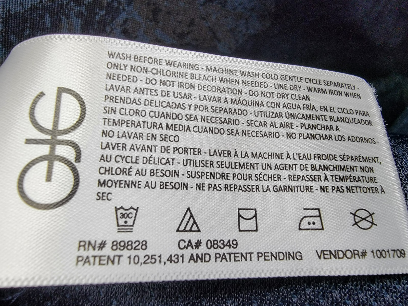 BASS OUTDOOR Ripstop Utility Shacket Men's M Rock Camo/Navy Blazer Button Snap - Picture 17 of 19