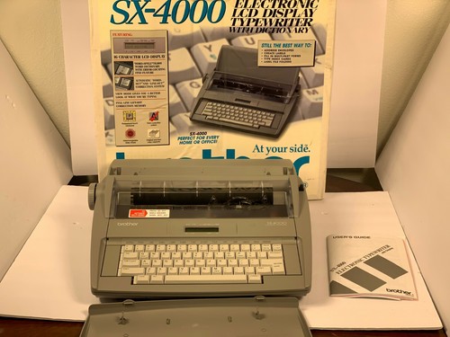 1994 Brother SX-4000 on the Typewriter Database