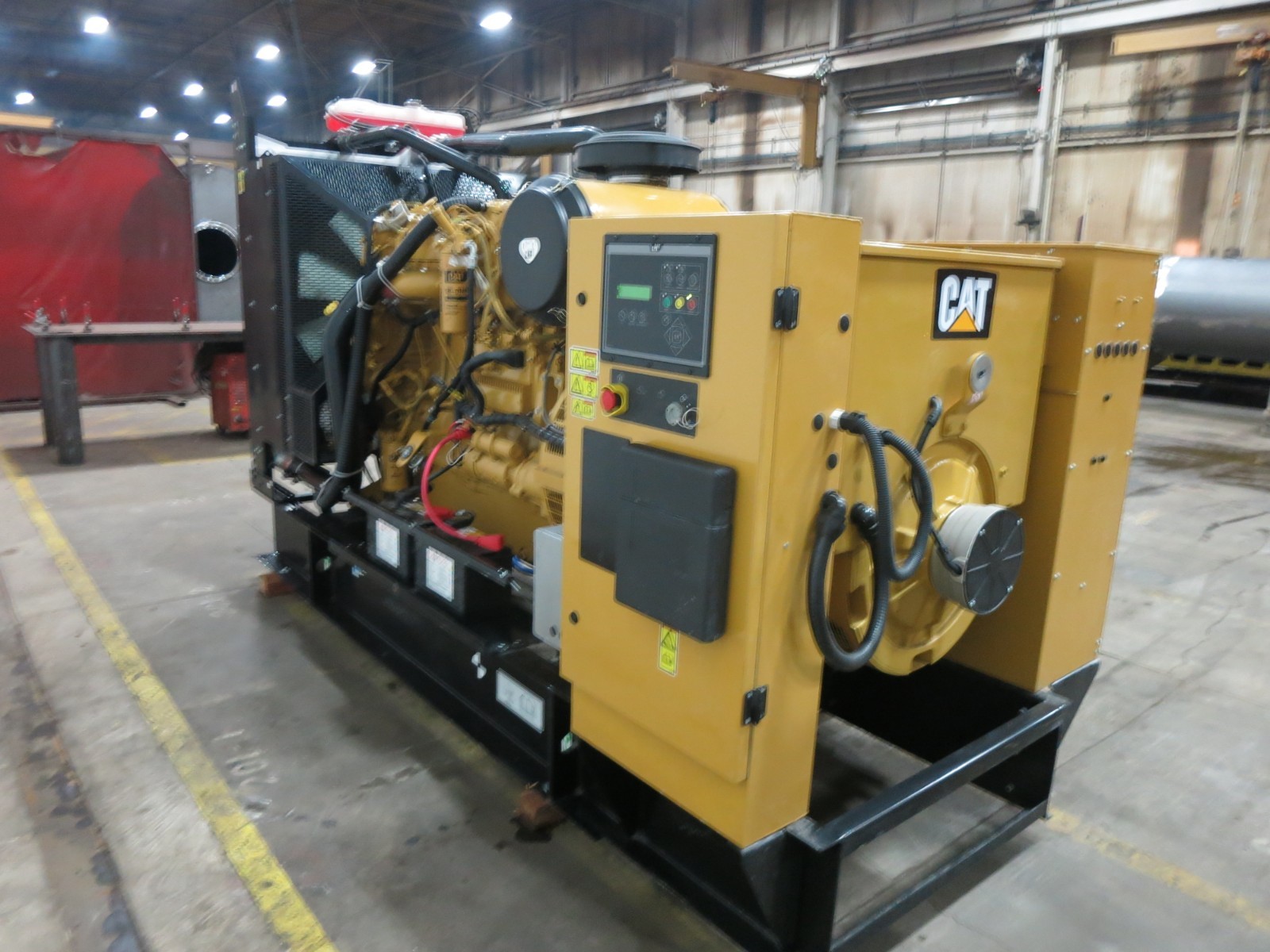 New Caterpillar  500 kW diesel generator,  CAT C15 EPA Tier 2 eng  - CSDG # 2398