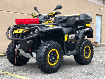 CAN AM OUTLANDER XTP 1000R ,EPS,FULL ALUMINUM SKID,FULL SIGNALS,HORN,BOX,STREET