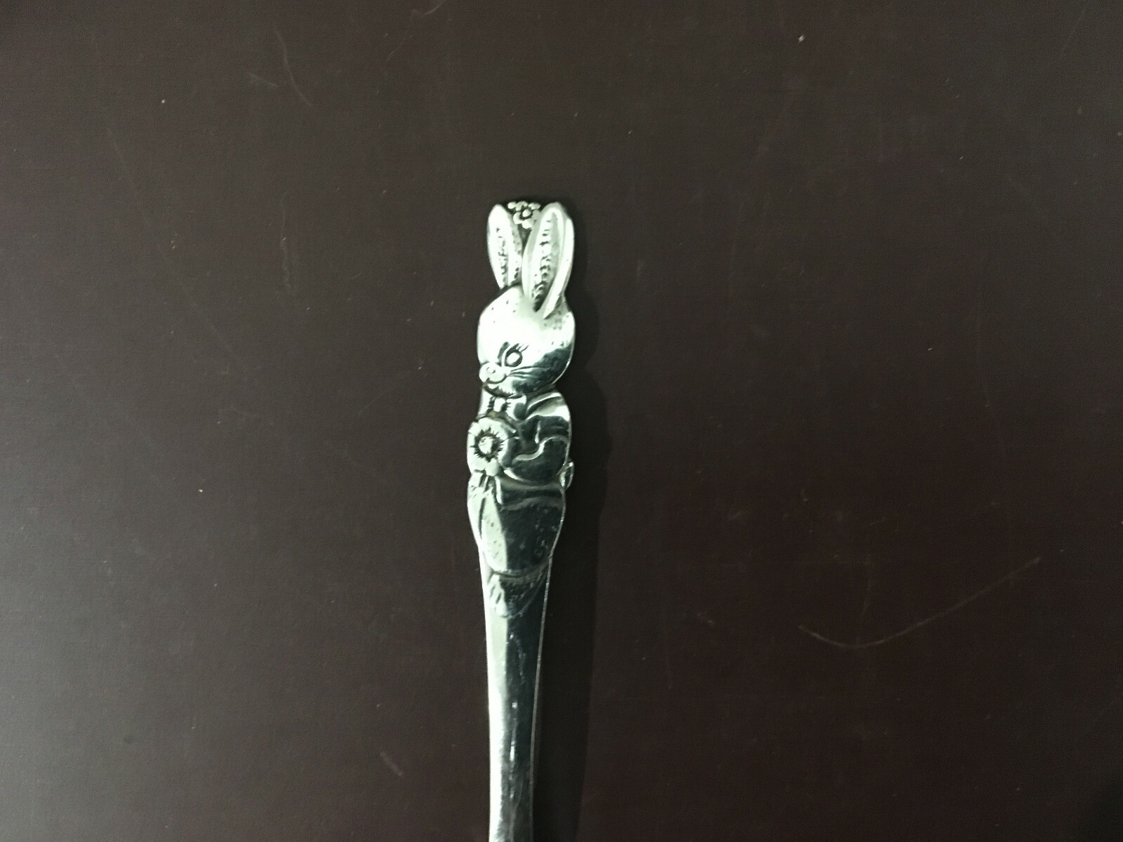 Peter Rabbit Baby Spoon  Oneida Community Stainless