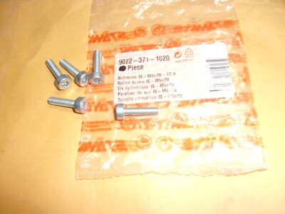 Stihl OEM Spline Screw's (5) 036 034 026 024 260 9022-371-1020 M5X20 #GM-D3B2