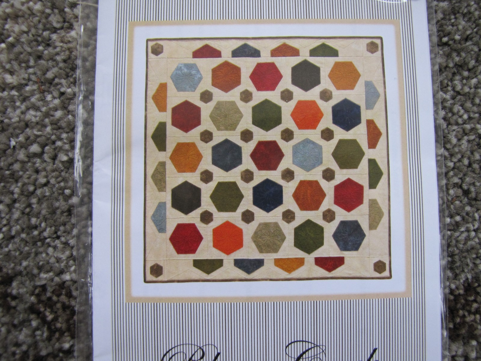 Cobblestone Square Wall Hanging Quilt Pattern By Bloom Creek #201