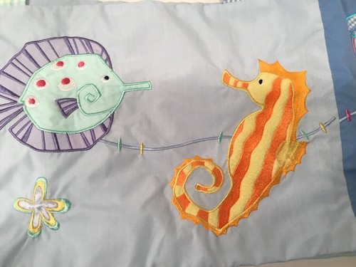 Kidsline Window Valance Ocean Sea Fish Turtle Octopus 58
