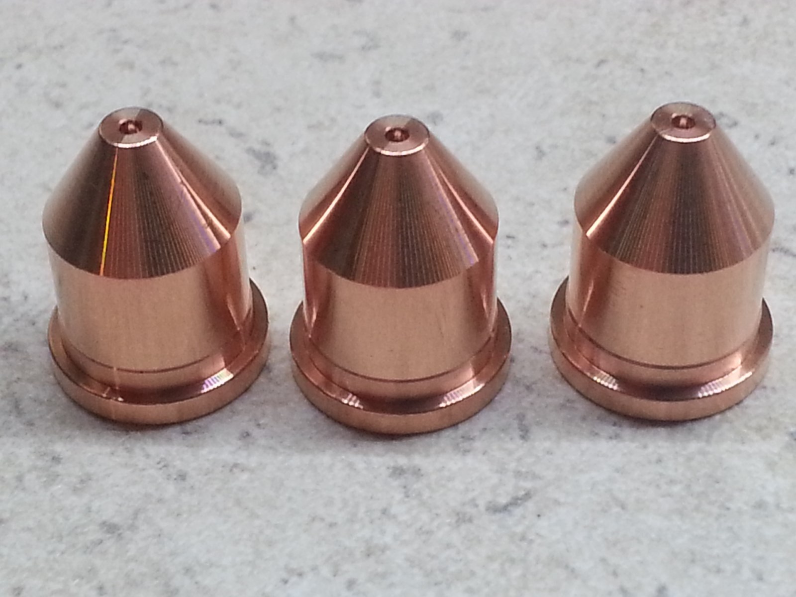 3 x 256026 Electrodes 60A for Miller® XT60 XT60M Torch Spectrum 875