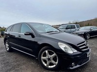 2009 MERCEDES R320L CDI SPORT 7 SEAT MPV AMG BODYKIT OBSIDIAN BLACK 7G AUTO R350
