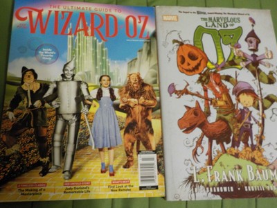 Oz :The Marvelous Land of Oz (2010, Hardcover) + ULTIMATE GUIDE WIZARD OF OZ