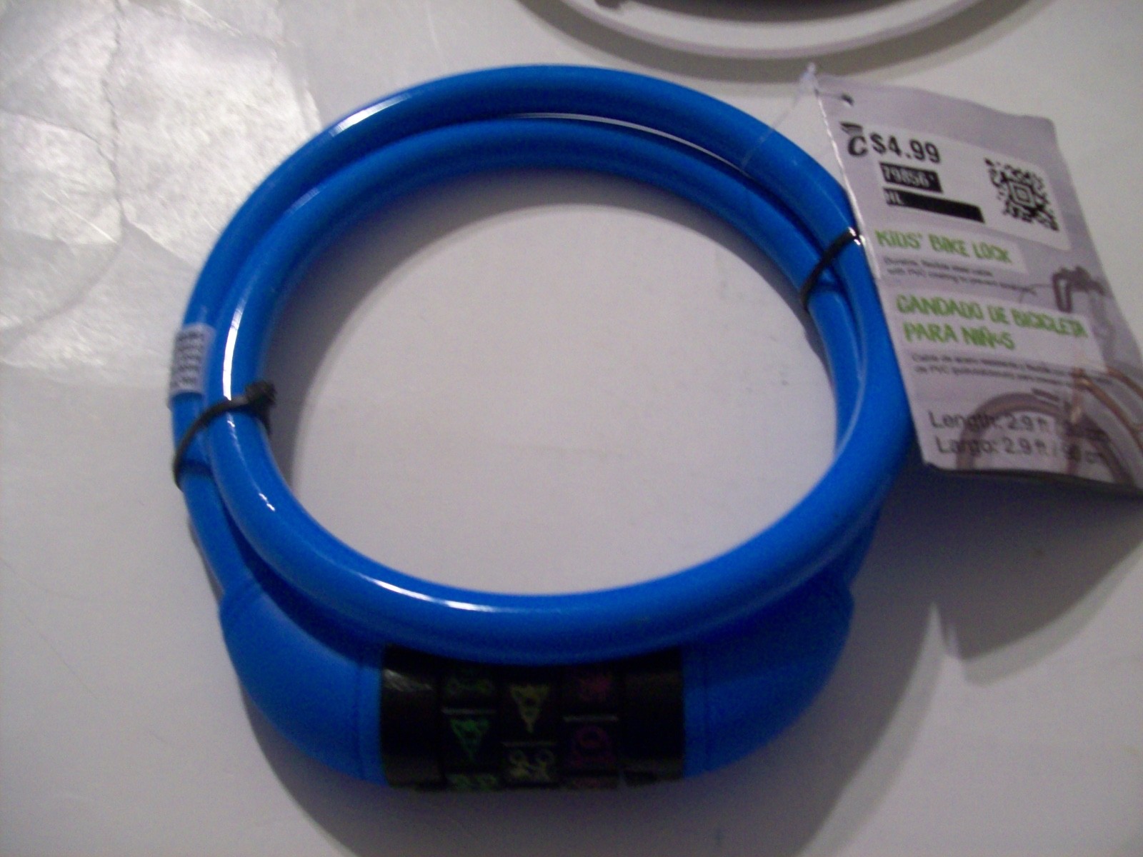 Master Lock 8119DPF Combination Barrel & Cable Padlock + Bonus KIDS Bike Lock!!