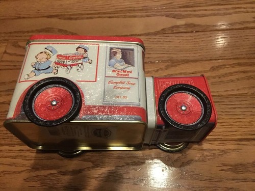 Vintage Campbell's Soup Company Truck Tin With Lid No.83