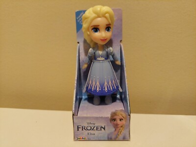 Disney Princess - Elsa Blue Dress 2.5'' Collectible Action Figure Toy - Frozen