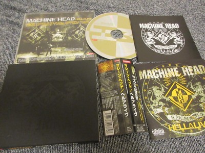 Machine Head / hellalive /JAPAN LTD CD OBI slipcase