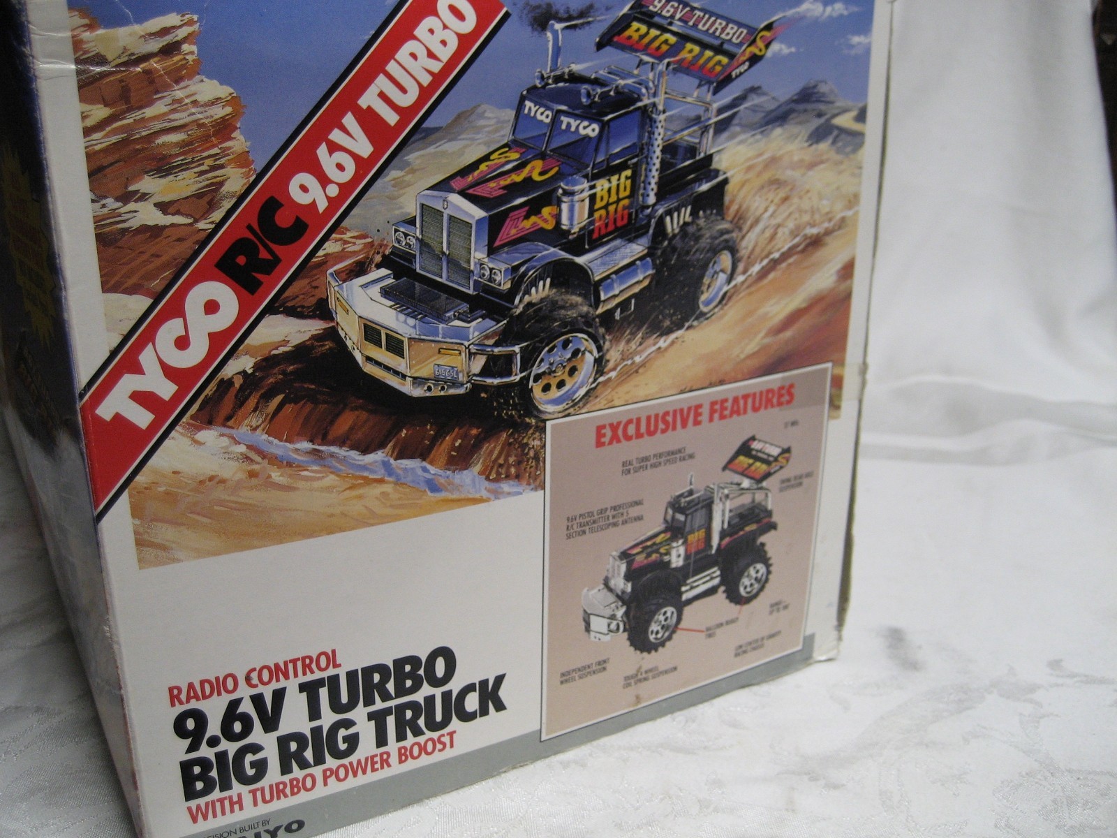 TYCO R/C 9.6V TURBO BIG RIG TRUCK --UNOPENED NEW NEVER USED