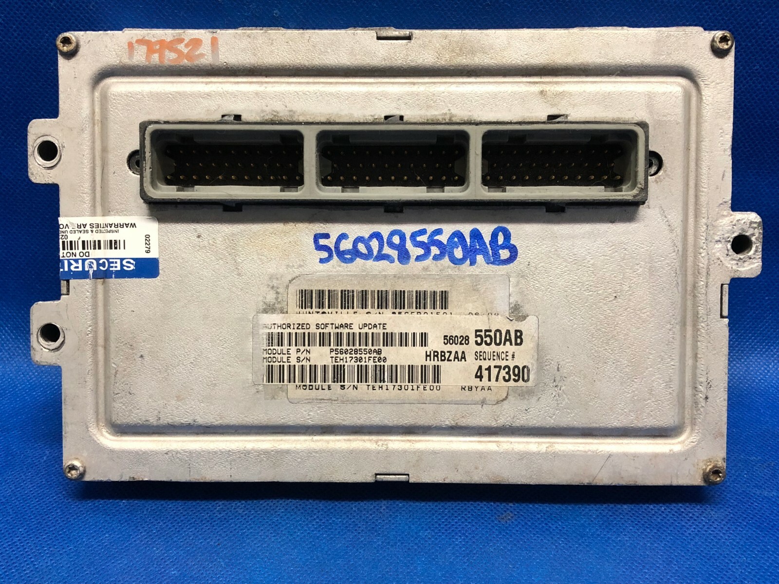 REFLASHED VIN PLUG & PLAY 01 DODGE RAM TRUCK 5.9L ECM ECU